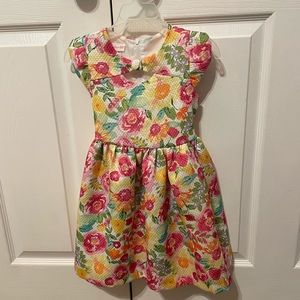 Beautiful Bonnie Jean floral dress